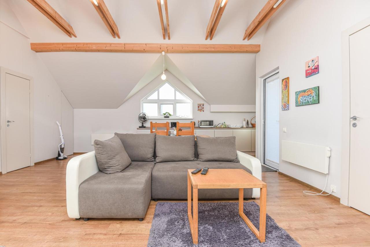 Kotedzai Gulbes Takas Sventojoje Villa Šventoji Eksteriør billede